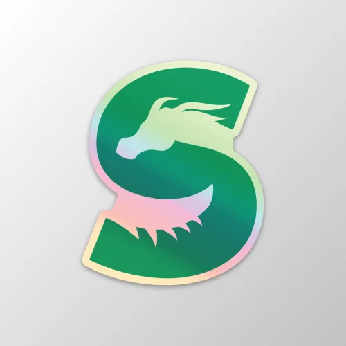 Strator holographic sticker